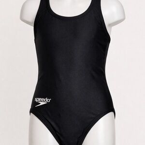 Speedo Black One-Piece Swimsuit V-32